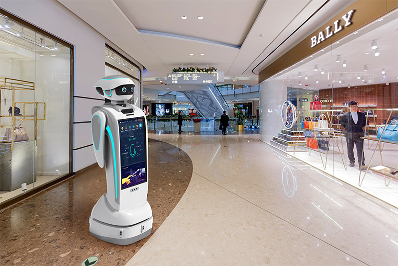商场导览自助服务机器人